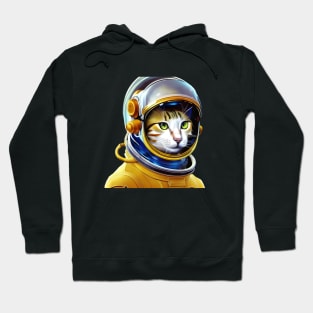 Space Traveller Cat Hoodie